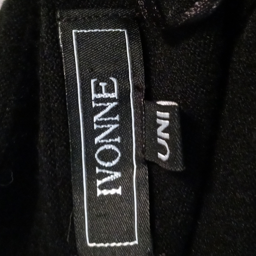 Ivonne Black Sweater Poncho with Pom-Pom Details - Picture 5 of 6